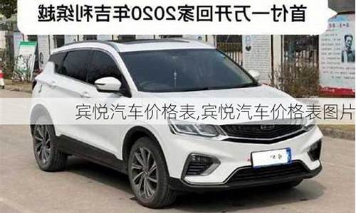 宾悦汽车报价_宾悦商务车